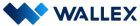 a blue and white logo
