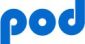 a group of blue circles with a white circle in the middle
